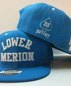 Headgear Classics Kobe Bryant Lower Merion High School #33 Adjustable Snapback Hat Cap Flat Brim