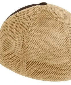 New Era 39THIRTY Mesh Back Flex Stretch Hat Blank Cap - Black, White, Navy, Red