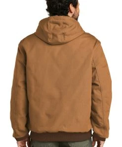 Carhartt Quilted Flannel Lined Duck Active Jacket J140 Regular/Tall Work Winter