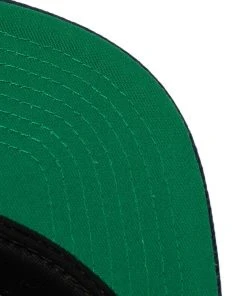 New Jersey Nets Mitchell & Ness NBA Snapback Hat Navy Hardwood Cap Brooklyn