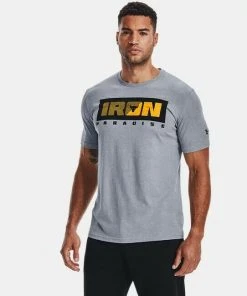 Under Armour Men's UA Project Rock Iron Paradise T-Shirt Dwayne