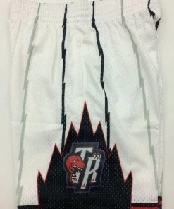 Toronto Raptors Mitchell & Ness NBA Authentic Swingman Men's Mesh Shorts White