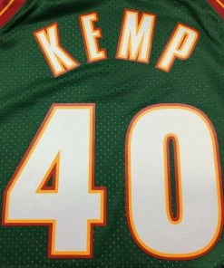 Shawn Kemp Seattle SuperSonics Mitchell & Ness Authentic 1995-96 Jersey Sonics NBA