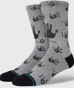 Stance X Nelson Mandela House Of Mandela Activist Crew Socks Large Men's 9-13
