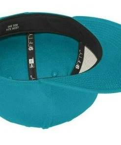 New Era 9FIFTY Flat Brim Snapback Hat Cap -Blank - White, Black, Royal, Navy 950