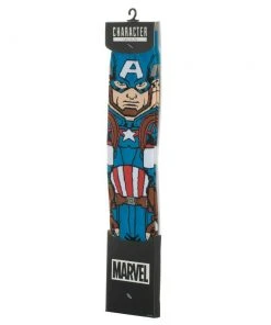 Captain America Bioworld Marvel Comics Socks Mens 8-12 Avengers Steve Rogers