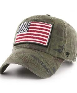 ’47 '47 Brand OHT Operation Hat Trick Clean Up Dad Cap Adjustable Strapback Camo USA