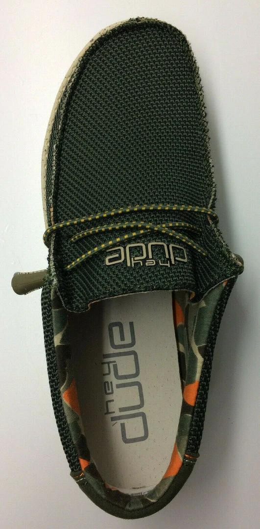 Hey Dude Wally Sox Pine Men's Shoes Comfortable Lightweight Slip On Casual Shoe Hey Dude Shoes 6 Hey Dude Wally Sox Pine Men's Shoes Comfortable Lightweight Slip On Casual Shoe Hey Dude Shoes