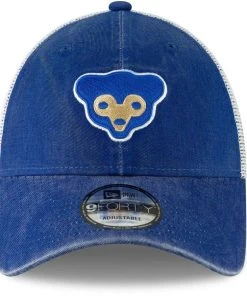 Chicago Cubs New Era MLB 9FORTY Adjustable Snapback Hat Cap Mesh Cooperstown