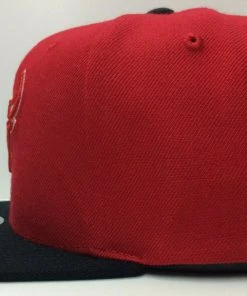 Chicago Bulls Mitchell & Ness NBA Snapback Hat 2Tone Hardwood Cap