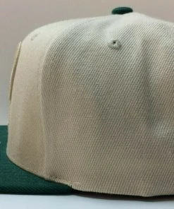 Milwaukee Bucks Mitchell & Ness NBA Snapback Hat 2Tone Flat Brim Adjustable Cap