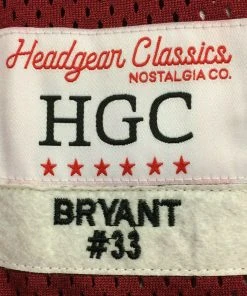 Headgear Classics NBA Kobe Bryant Lower Merion High School #33 Authentic Embroidered Basketball Jersey