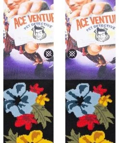 Stance X Ace Ventura: Pet Detective Crew Socks Large Men's 9-13 Jim Carrey Movie