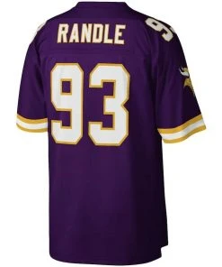 John Randle Minnesota Vikings #93 Mitchell & Ness NFL Authentic Legacy Jersey