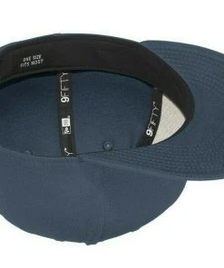 New Era 9FIFTY Flat Brim Snapback Hat Cap -Blank - White, Black, Royal, Navy 950