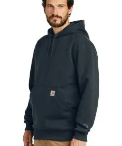 Carhartt Mens Rain Defender Paxton Heavyweight Hooded Sweatshirt Workwear Hoodie
