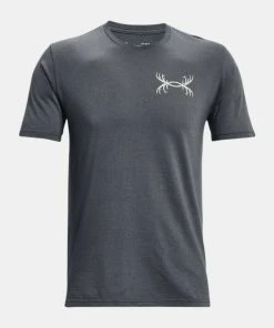 Under Armour Men's UA Aggressive Elk Short Sleeve Graphic T-Shirt SS Camo Tee