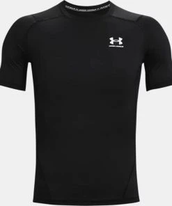 Under Armour Mens UA Sonic Heatgear Short Sleeve Compression T-Shirt Workout Tee