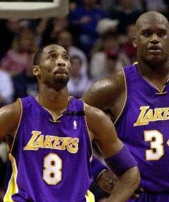 Shaquille O'Neal Los Angeles Lakers LA Mitchell & Ness NBA Authentic Jersey Shaq 23 Shaquille O'Neal Los Angeles Lakers LA Mitchell & Ness NBA Authentic Jersey Shaq