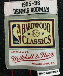 Dennis Rodman Chicago Bulls Mitchell & Ness NBA Authentic Jersey 1995-1996 20 Dennis Rodman Chicago Bulls Mitchell & Ness NBA Authentic Jersey 1995-1996