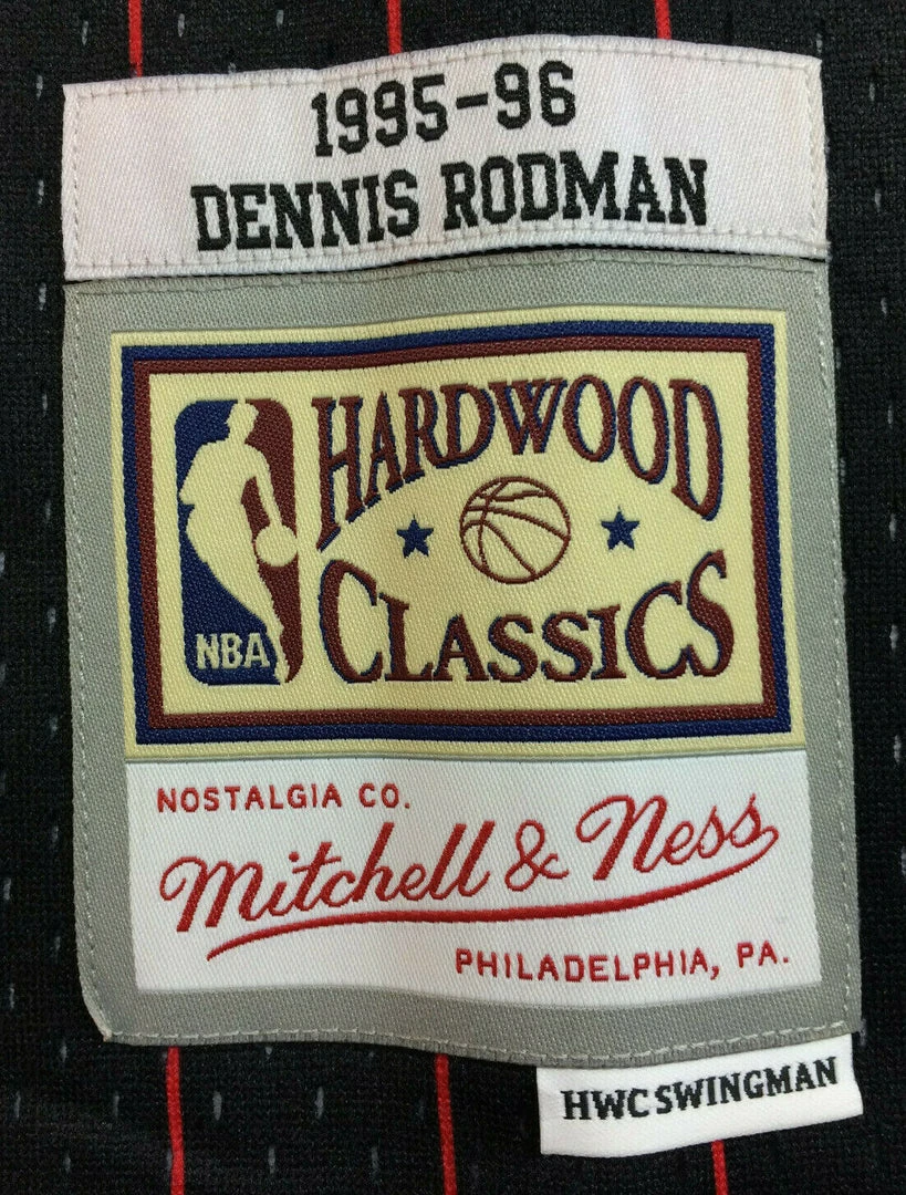 Dennis Rodman Chicago Bulls Mitchell & Ness NBA Authentic Jersey 1995-1996 9 Dennis Rodman Chicago Bulls Mitchell & Ness NBA Authentic Jersey 1995-1996