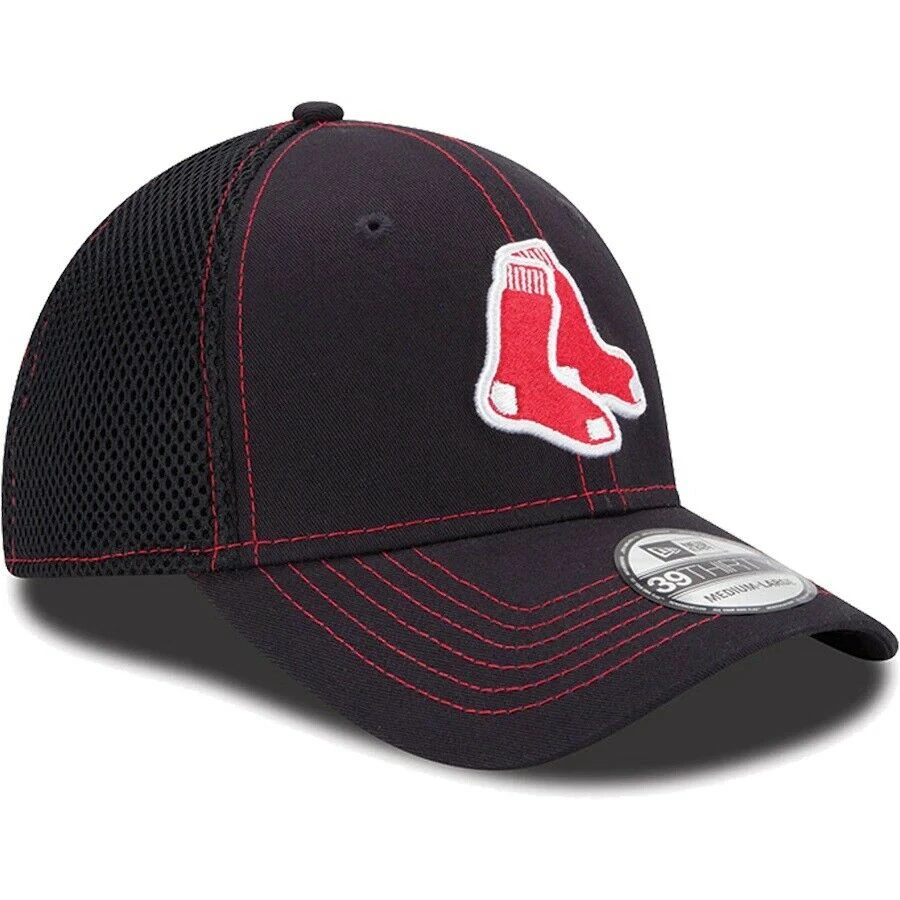 2022 Boston Red Sox New Era MLB Neo 39THIRTY Stretch Flex Mesh Back Cap Hat Stocking 3 2022 Boston Red Sox New Era MLB Neo 39THIRTY Stretch Flex Mesh Back Cap Hat Stocking