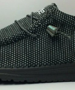 Hey Dude Wally Sox Asphalt Azur Men's Lightweight Slip On Casual Comfort Shoes Hey Dude Shoes 8 Hey Dude Wally Sox Asphalt Azur Men's Lightweight Slip On Casual Comfort Shoes Hey Dude Shoes