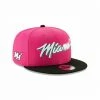 Miami Heat Vice New Era 9FIFTY NBA Earned Edition Snapback Cap South Beach Hat