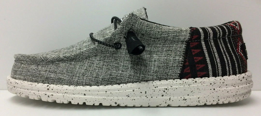 Hey Dude Wally Sox Funk Black Aztec Men's Shoes Comfortable Lightweight Slip On Hey Dude Shoes 3 Hey Dude Wally Sox Funk Black Aztec Men's Shoes Comfortable Lightweight Slip On Hey Dude Shoes