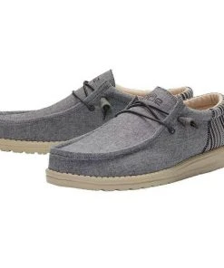 Hey Dude Wally Funk Anchor Men's Shoes Comfortable Ligthweight SlipOn Casual 7 Hey Dude Wally Funk Anchor Men's Shoes Comfortable Ligthweight SlipOn Casual