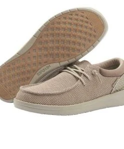 Hey Dude Shoes Hey Dude Wendy Polly Sox Rose Dust Lightweight Women's Shoes Slip On Casual Shoe