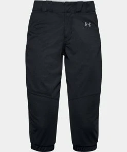 Under Armour Women's Black UA Vanish Softball Pants Lightweight Performance Pant