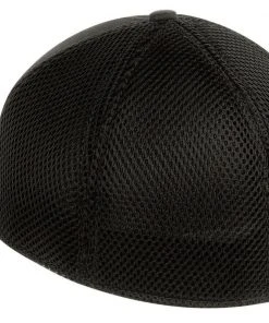 New Era 39THIRTY Mesh Back Flex Stretch Hat Blank Cap - Black, White, Navy, Red