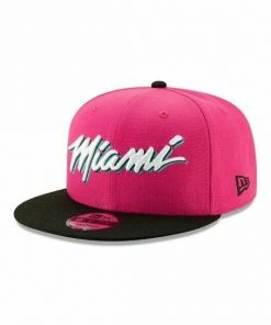 Miami Heat Vice New Era 9FIFTY NBA Earned Edition Snapback Cap South Beach Hat