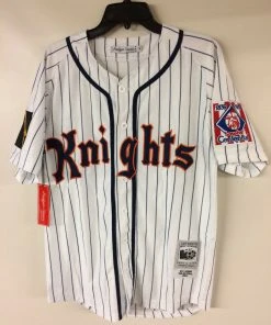 Headgear Classics Roy Hobbs New York Knights The Natural Movie Authentic Baseball Jersey 12 Headgear Classics Roy Hobbs New York Knights The Natural Movie Authentic Baseball Jersey