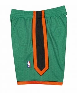 New York Knicks Mitchell & Ness NBA Authentic Men's Mesh Shorts St. Patricks Day