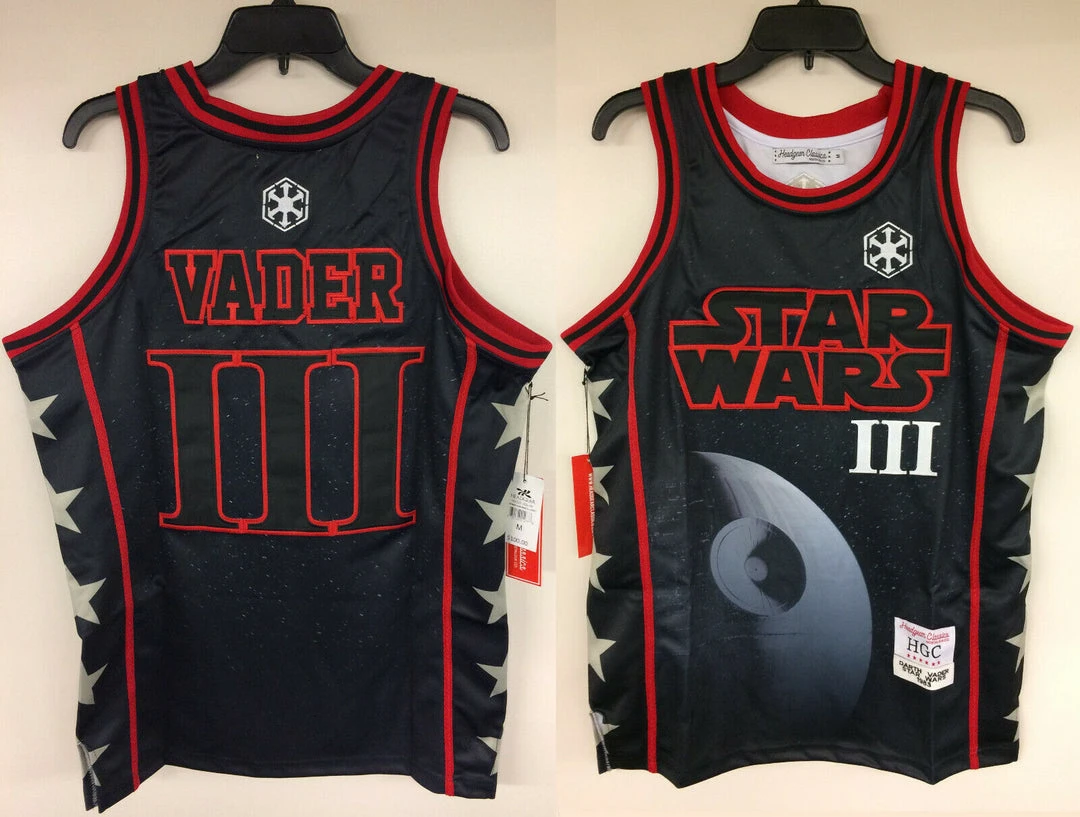 Darth Vader Star Wars Headgear Classics Authentic Basketball Jersey Film Galaxy 1 Darth Vader Star Wars Headgear Classics Authentic Basketball Jersey Film Galaxy