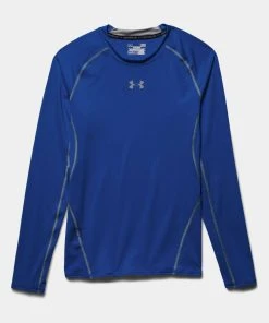 Under Armour Men's UA Compression Long Sleeve HeatGear T-Shirt Sonic Workout Tee 9 Under Armour Men's UA Compression Long Sleeve HeatGear T-Shirt Sonic Workout Tee