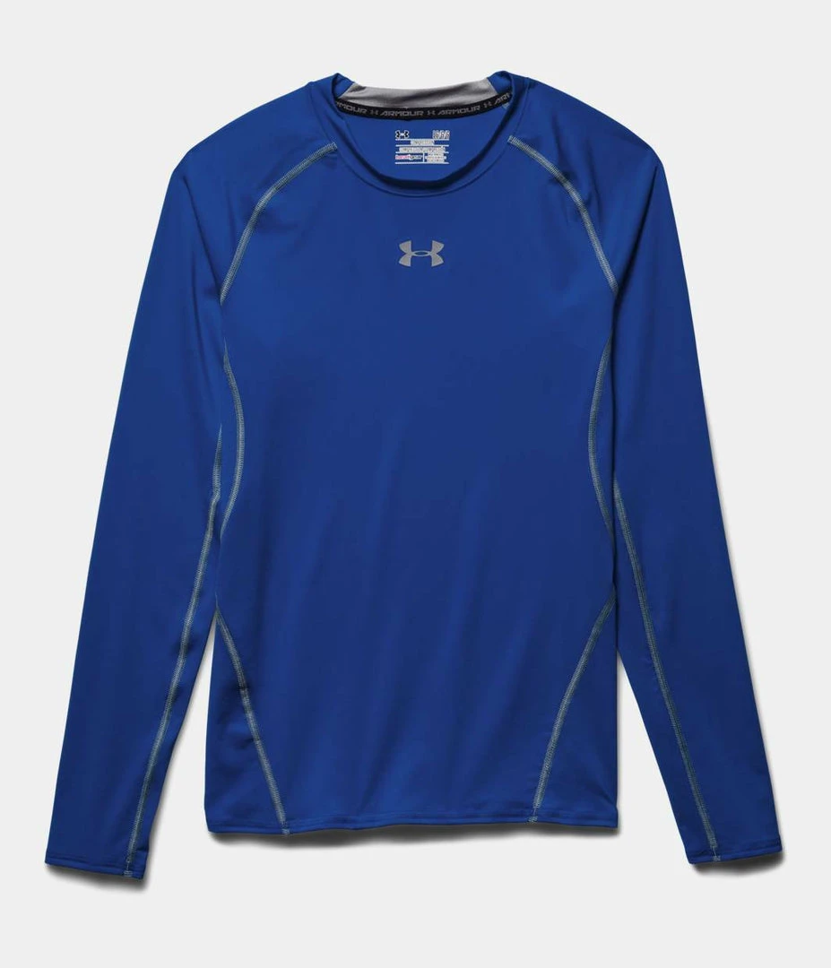 Under Armour Men's UA Compression Long Sleeve HeatGear T-Shirt Sonic Workout Tee 4 Under Armour Men's UA Compression Long Sleeve HeatGear T-Shirt Sonic Workout Tee