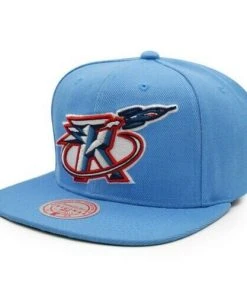 Houston Rockets R Mitchell & Ness NBA Snapback Hat Hardwood Classics Cap Retro