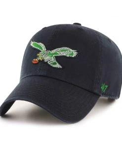 ’47 Philadelphia Eagles '47 Brand NFL Clean Up Adjustable Strapback Hat Dad Cap
