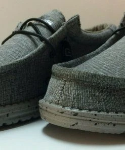 Hey Dude Shoes Hey Dude Wally L Stretch Steel Men's Lightweight Casual Shoes Comfortable SlipOn