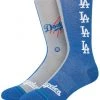 2022 Los Angeles Dodgers LA Stance MLB Split Crew Baseball Socks Large Mens 9-13