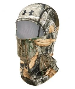 Under Armour Men's UA ColdGear Infrared Hood Scent Balacalava Camo Facemask