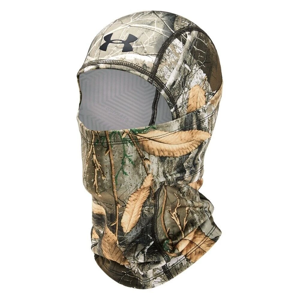 Under Armour Men's UA ColdGear Infrared Hood Scent Balacalava Camo Facemask 1 Under Armour Men's UA ColdGear Infrared Hood Scent Balacalava Camo Facemask