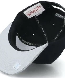 San Antonio Spurs Mitchell & Ness NBA Snapback Hat 2Tone Flat Brim Adjust Cap