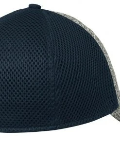 New Era 39THIRTY Shadow Heather Flex Mesh Structured Stretch Hat Blank Cap