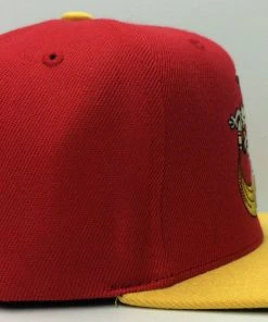 Houston Rockets Mitchell & Ness NBA Snapback Hat 2Tone Hardwood Classics Cap