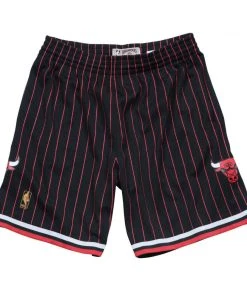 Chicago Bulls Mitchell & Ness NBA Authentic Swingman Men's Mesh Shorts Retro