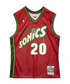 NBA Gary Payton Seattle SuperSonics Mitchell & Ness Authentic 1999-00 Jersey Sonics